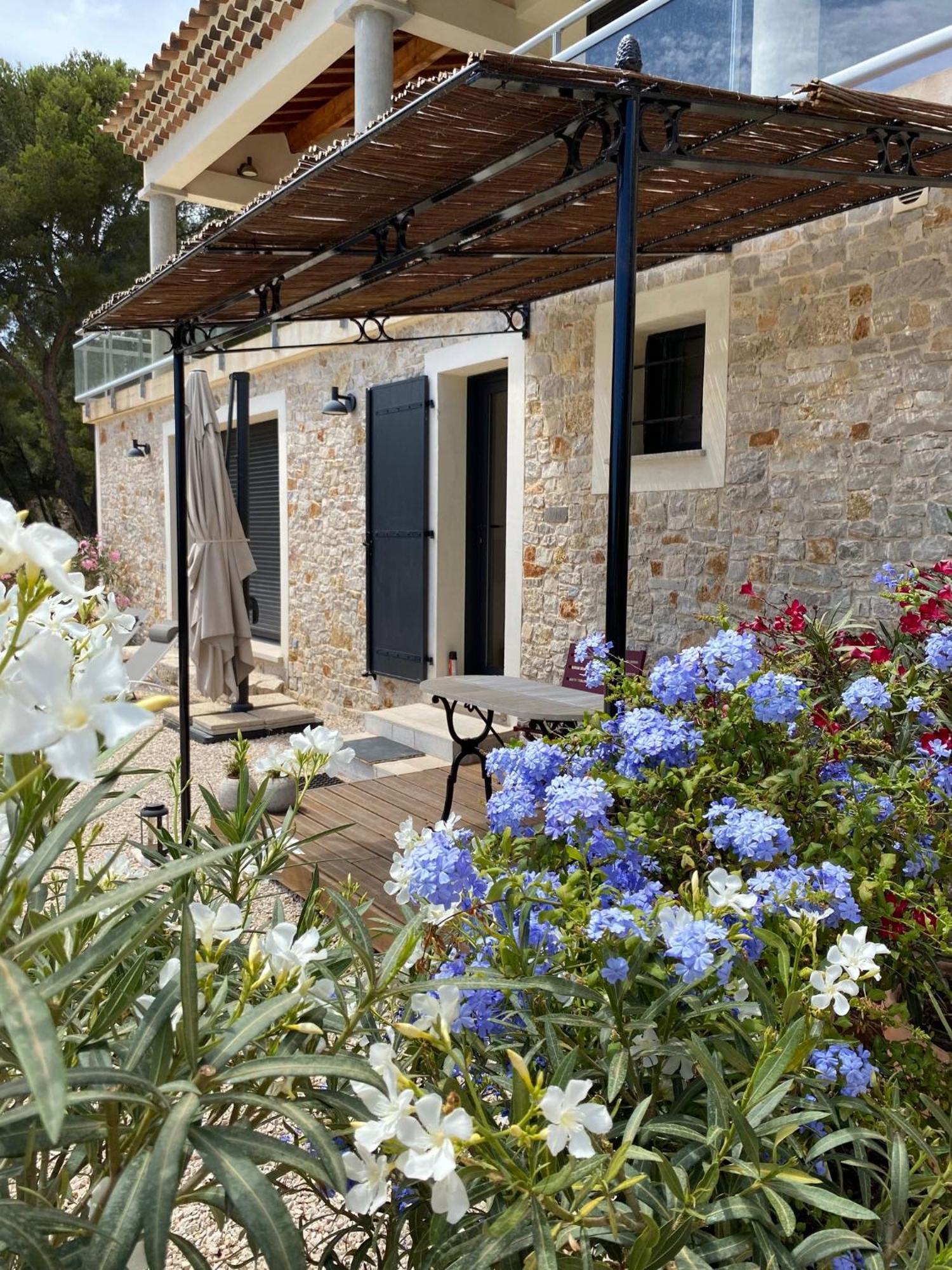 Le Sept Charmant Studio Aux Portes Des Calanques Cassis Exterior foto