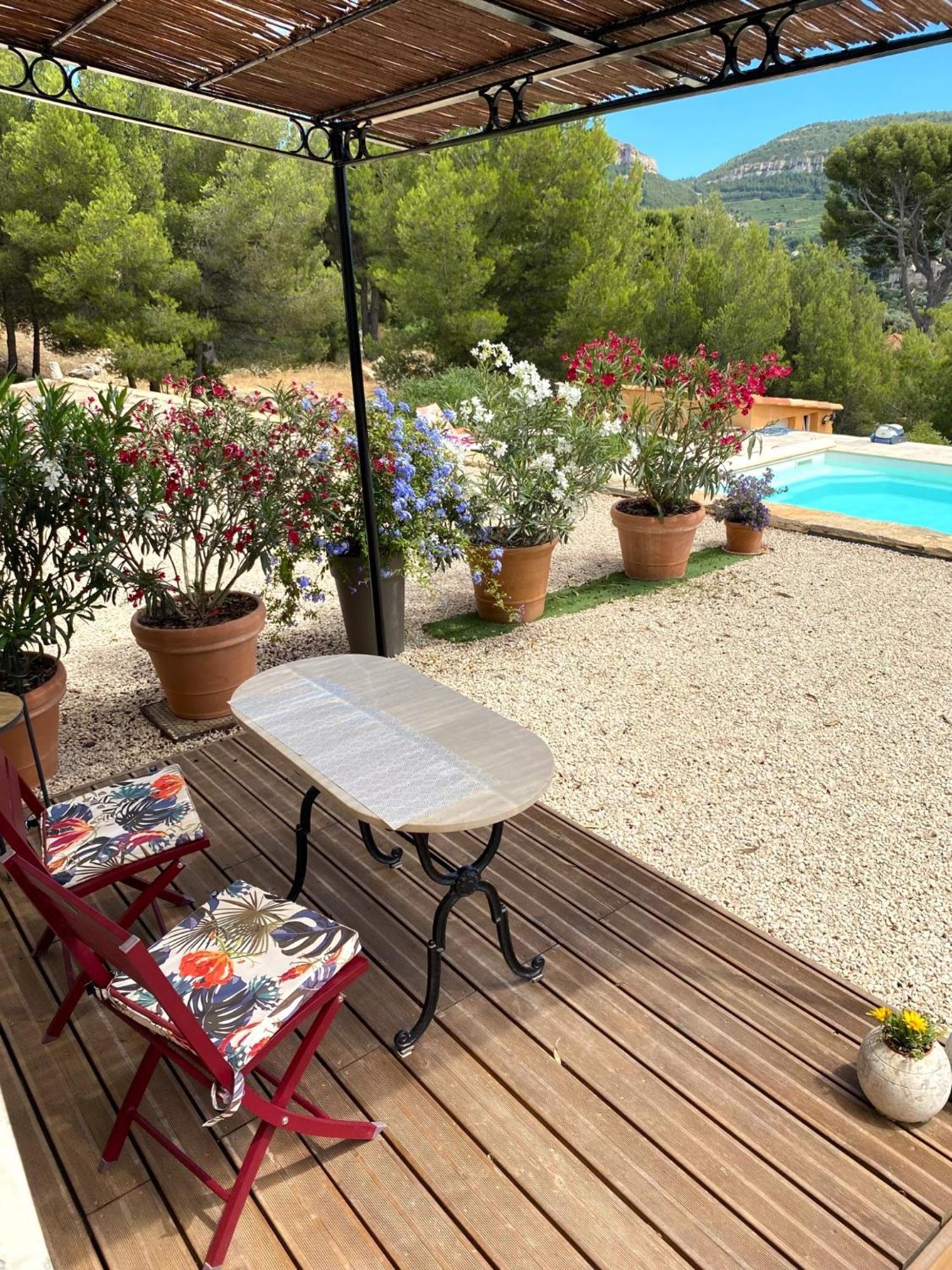 Le Sept Charmant Studio Aux Portes Des Calanques Cassis Exterior foto